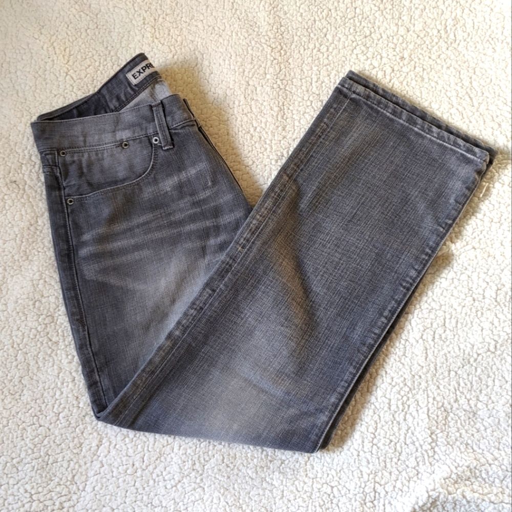 GRAY Express classic fit bootcut jeans (32/30)